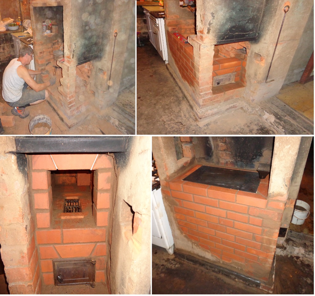 Ремонт свода русской печи без разборки - фото